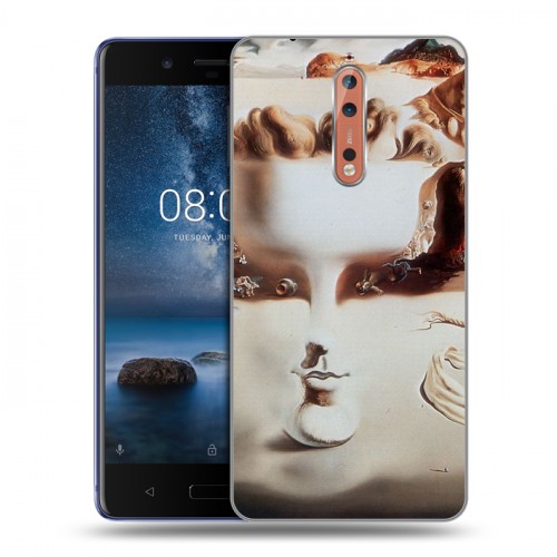 Дизайнерский пластиковый чехол для Nokia 8