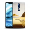 Дизайнерский пластиковый чехол для Nokia 5.1 Plus