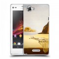 Дизайнерский пластиковый чехол для Sony Xperia L