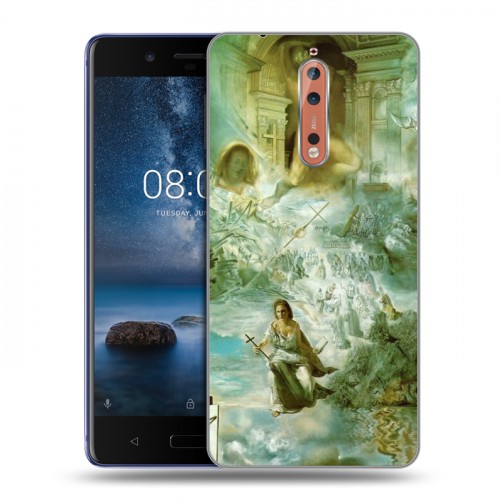 Дизайнерский пластиковый чехол для Nokia 8