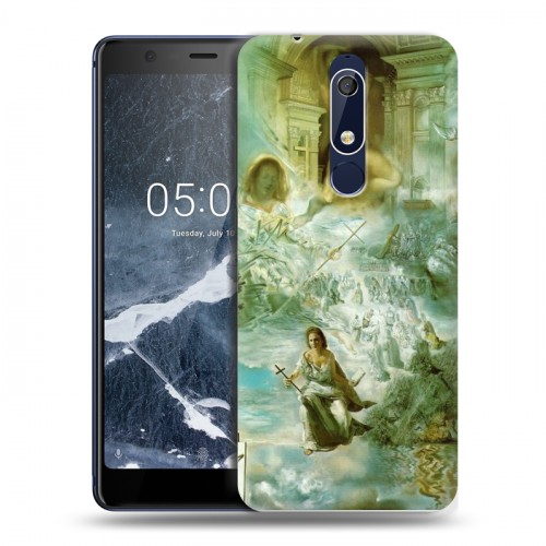 Дизайнерский пластиковый чехол для Nokia 5.1