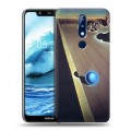 Дизайнерский силиконовый чехол для Nokia 5.1 Plus