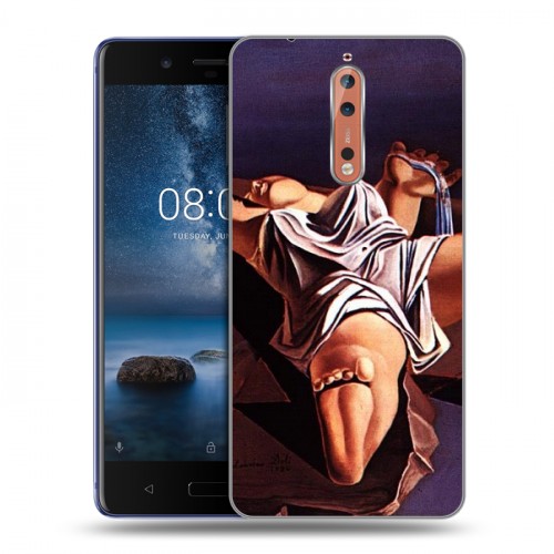 Дизайнерский пластиковый чехол для Nokia 8