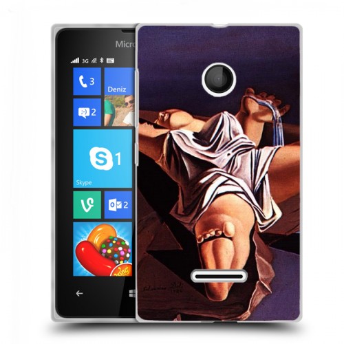 Дизайнерский пластиковый чехол для Microsoft Lumia 435