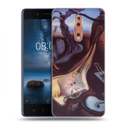 Дизайнерский пластиковый чехол для Nokia 8