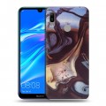 Дизайнерский пластиковый чехол для Huawei Y6 (2019)