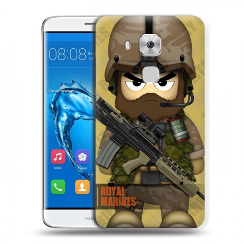 Дизайнерский пластиковый чехол для Huawei Nova Plus Армейцы мультяшки