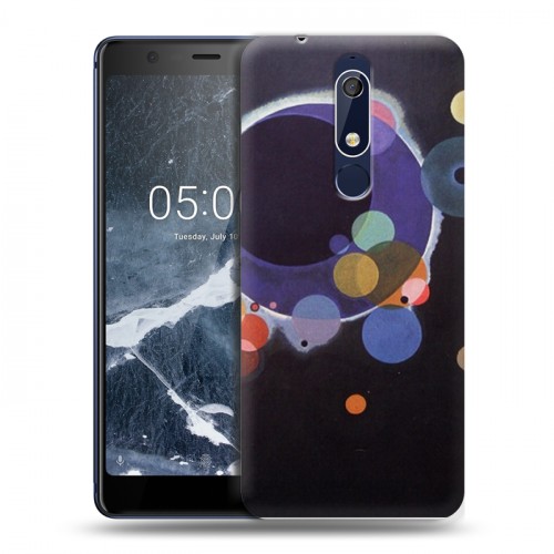 Дизайнерский пластиковый чехол для Nokia 5.1