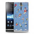 Дизайнерский пластиковый чехол для Sony Xperia S