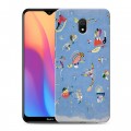 Дизайнерский силиконовый с усиленными углами чехол для Xiaomi RedMi 8A