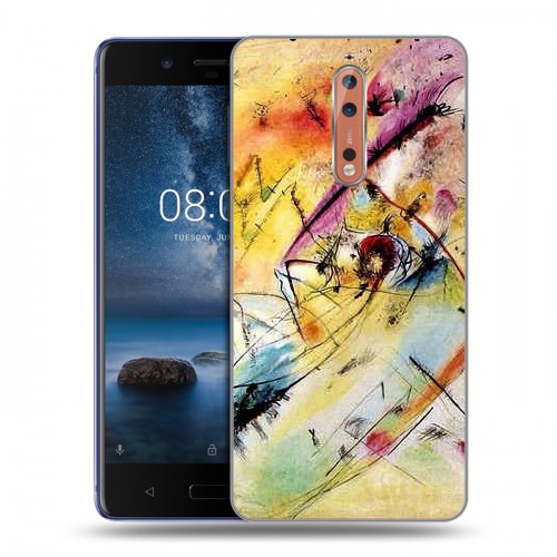 Дизайнерский пластиковый чехол для Nokia 8