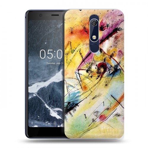 Дизайнерский пластиковый чехол для Nokia 5.1