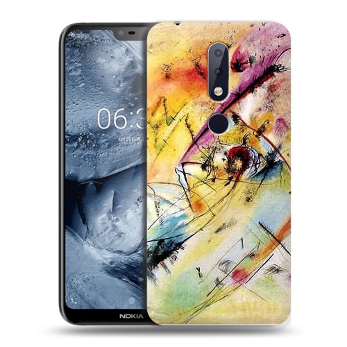 Дизайнерский силиконовый чехол для Nokia 6.1 Plus