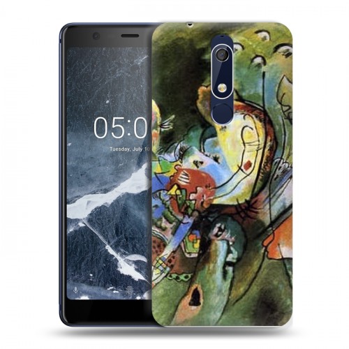 Дизайнерский пластиковый чехол для Nokia 5.1