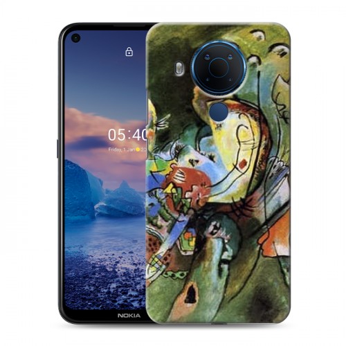 Дизайнерский силиконовый чехол для Nokia 5.4