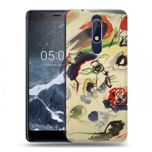 Дизайнерский пластиковый чехол для Nokia 5.1