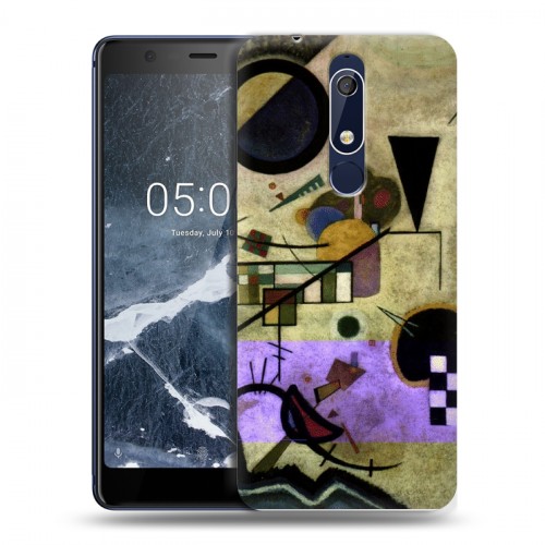 Дизайнерский пластиковый чехол для Nokia 5.1