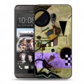 Дизайнерский пластиковый чехол для HTC Desire 700