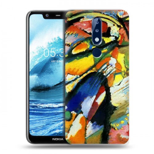 Дизайнерский силиконовый чехол для Nokia 5.1 Plus