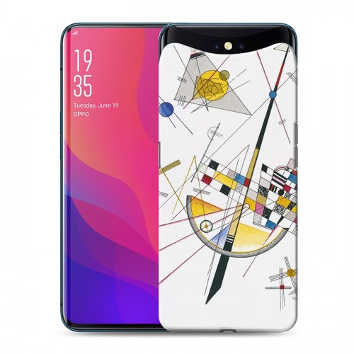 Дизайнерский силиконовый чехол для OPPO Find X