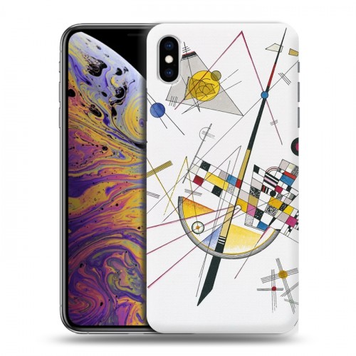 Дизайнерский силиконовый чехол для Iphone Xs Max