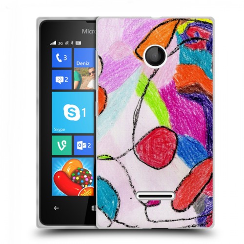 Дизайнерский пластиковый чехол для Microsoft Lumia 435