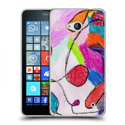 Дизайнерский пластиковый чехол для Microsoft Lumia 640