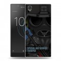 Дизайнерский пластиковый чехол для Sony Xperia L1 Армейцы мультяшки