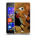 Дизайнерский пластиковый чехол для Microsoft Lumia 540