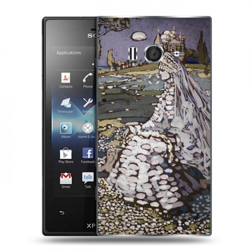 Дизайнерский пластиковый чехол для Sony Xperia acro S