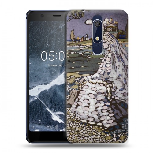 Дизайнерский пластиковый чехол для Nokia 5.1