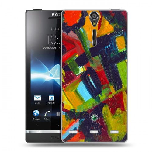 Дизайнерский пластиковый чехол для Sony Xperia S