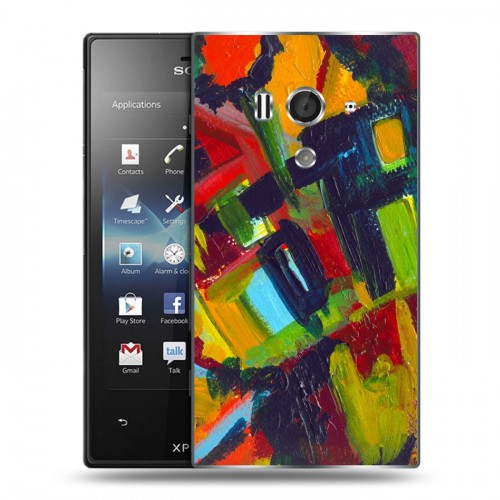 Дизайнерский пластиковый чехол для Sony Xperia acro S