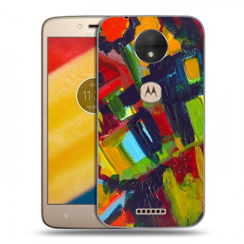 Дизайнерский силиконовый чехол для Motorola Moto C