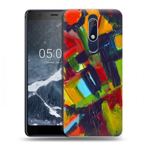 Дизайнерский пластиковый чехол для Nokia 5.1