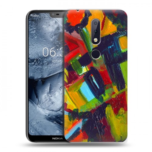 Дизайнерский силиконовый чехол для Nokia 6.1 Plus