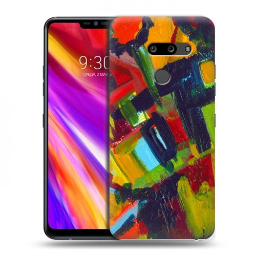 Дизайнерский пластиковый чехол для LG G8 ThinQ