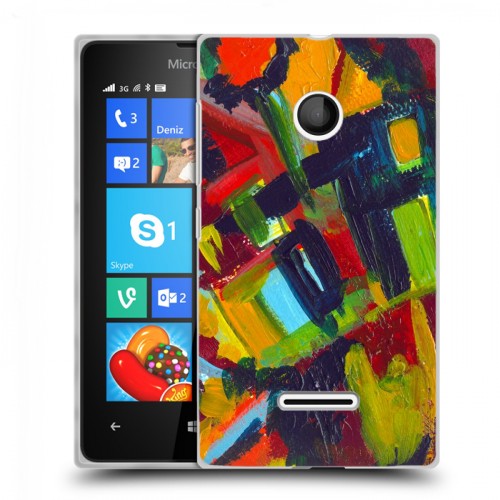 Дизайнерский пластиковый чехол для Microsoft Lumia 435