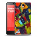 Дизайнерский силиконовый чехол для Xiaomi RedMi Note