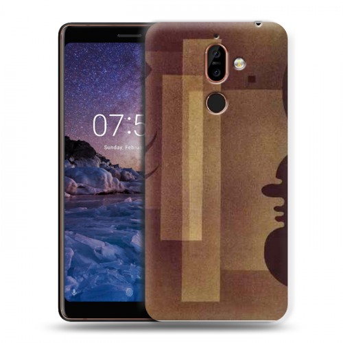 Дизайнерский пластиковый чехол для Nokia 7 Plus