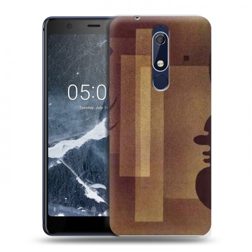 Дизайнерский пластиковый чехол для Nokia 5.1