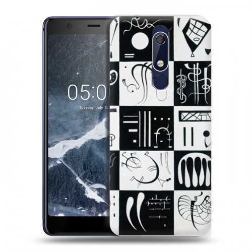 Дизайнерский пластиковый чехол для Nokia 5.1