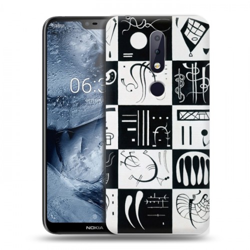 Дизайнерский пластиковый чехол для Nokia 6.1 Plus