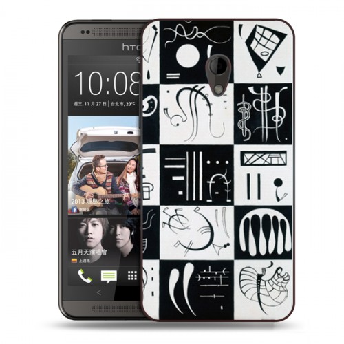 Дизайнерский пластиковый чехол для HTC Desire 700