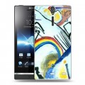 Дизайнерский пластиковый чехол для Sony Xperia S