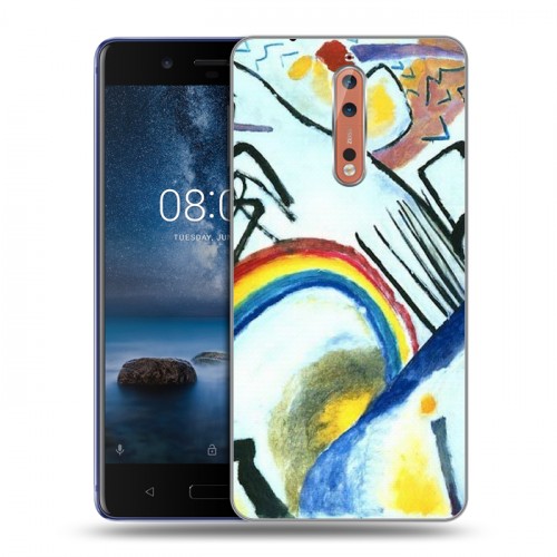 Дизайнерский пластиковый чехол для Nokia 8