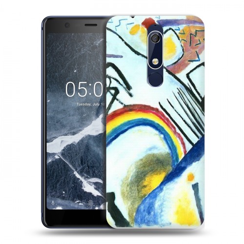 Дизайнерский пластиковый чехол для Nokia 5.1