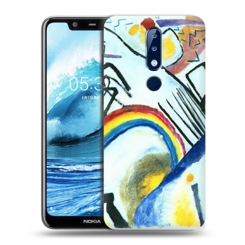 Дизайнерский силиконовый чехол для Nokia 5.1 Plus