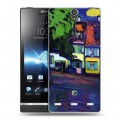 Дизайнерский пластиковый чехол для Sony Xperia S