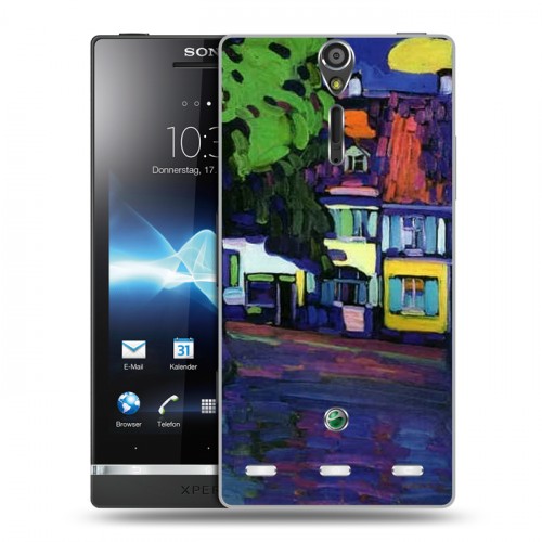 Дизайнерский пластиковый чехол для Sony Xperia S